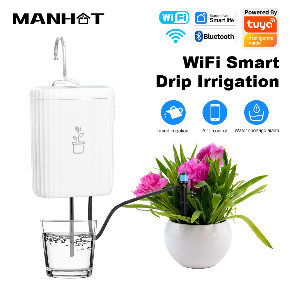 Smart Garden System - ระบบให้น้ำหยดอัตโนมัติแบบสมาร์ท WiFi สำหรับสวน ต้นไม้ ดอกไม้ พร้อมหัวฉีดน้ำ