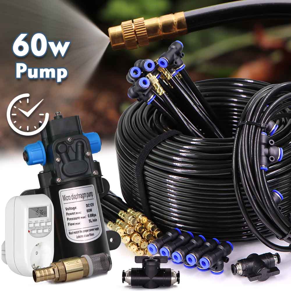 Smart Garden Refill - 60w Self-priming ปั๊ม Misting Cooling System