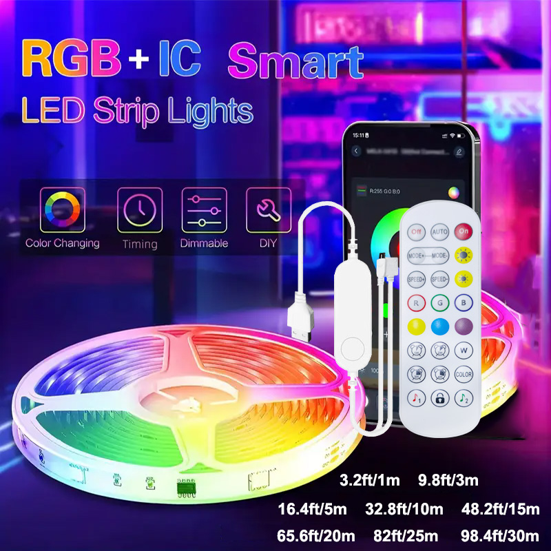 Smart Garden Light Controller - ไฟ LED แถบยืดหยุ่น Tuya Smart WIFI