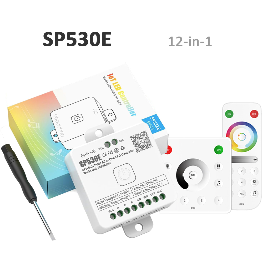 Smart Garden Light Controller - SP530E ตัวควบคุม LED แบบ Wifi Bluetooth
