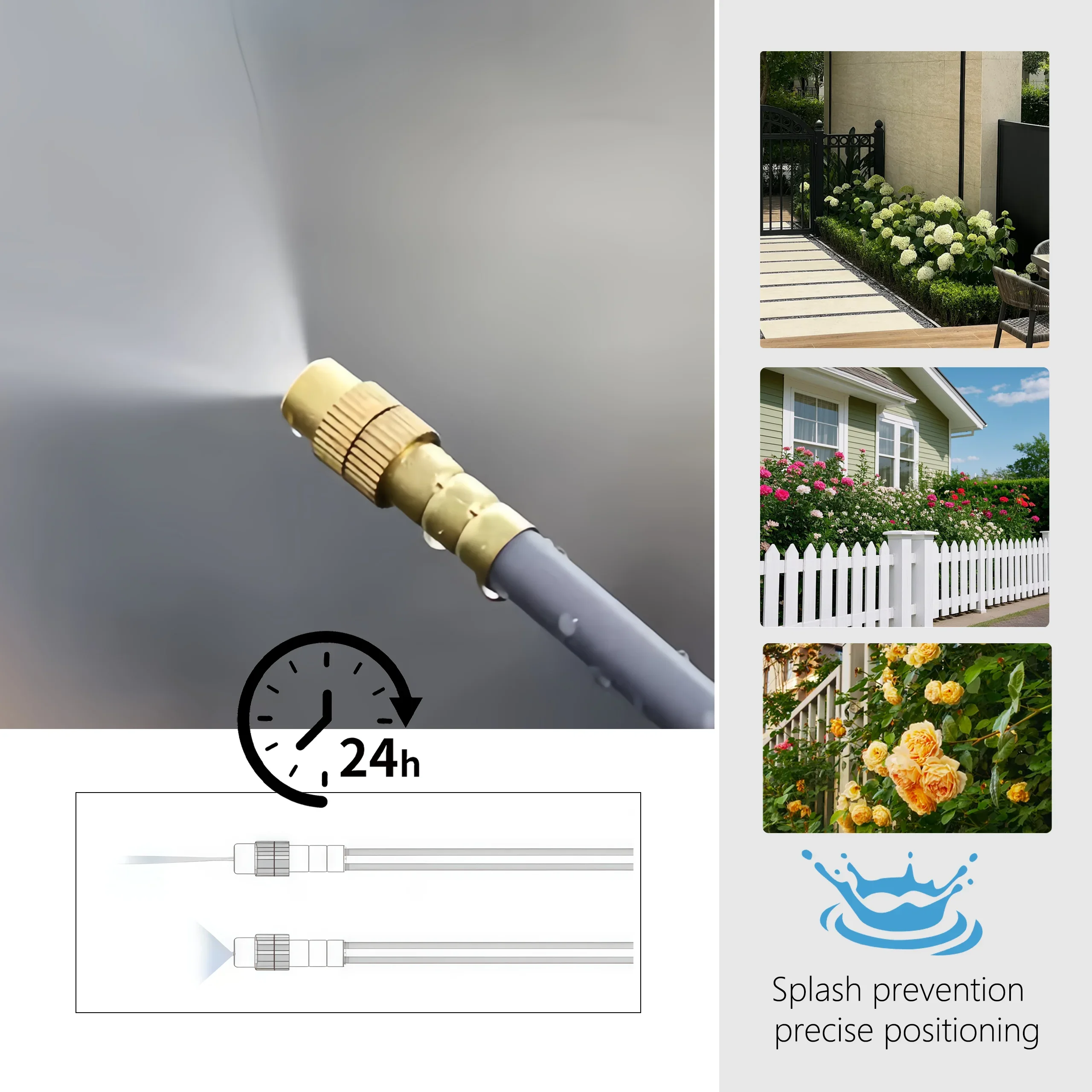 ชุดพ่นละอองน้ำอัจฉริยะแบบแยกโซ - Smart Garden System บทวิจารณ์และราคา