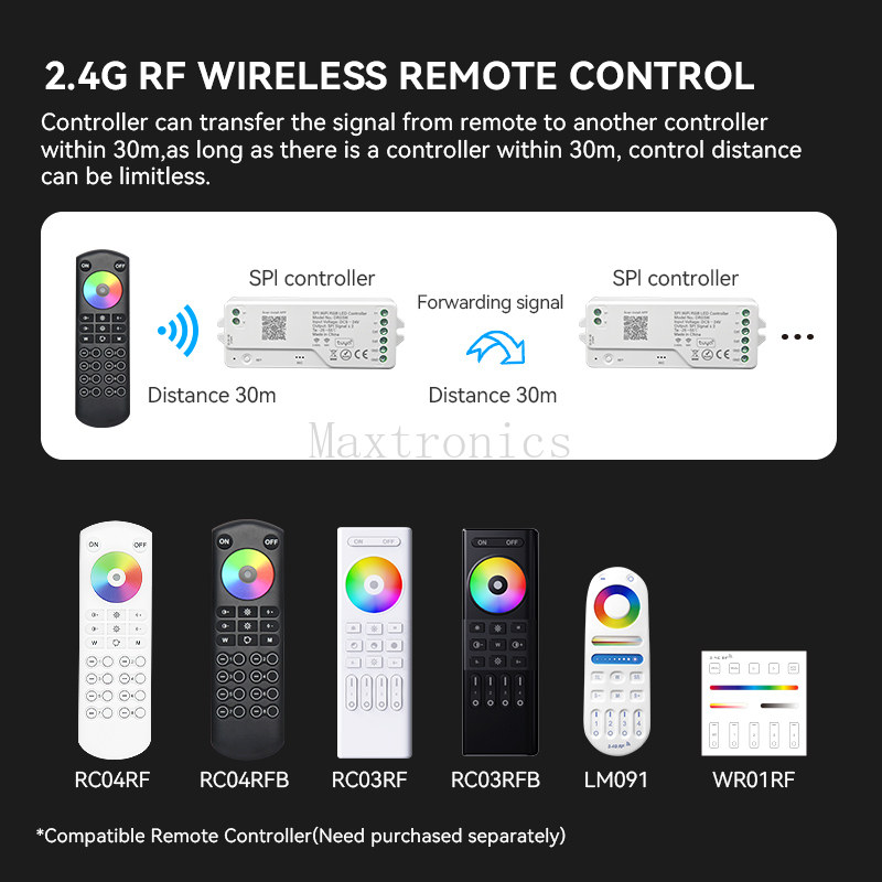 Tuya Wifi SPI RGBIC LED Contro - Smart Garden Light Controller บทวิจารณ์และราคา