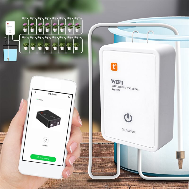 อุปกรณ์ควบคุมการรดน้ำสวนอัจฉริ - Smart Garden System บทวิจารณ์และราคา