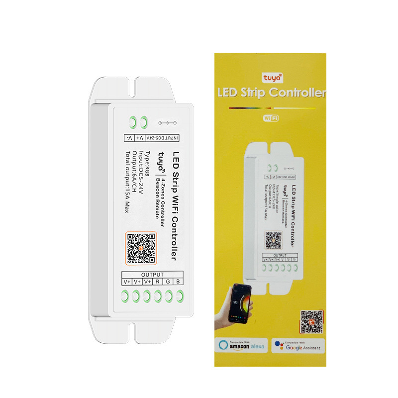 10 rgbwc RGB ริ้วสายไฟ LED สระ - Smart Garden Light Controller บทวิจารณ์และราคา