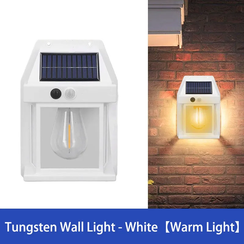 โคมไฟติดผนังโซลาร์ทังสเตนพร้อม - Smart Garden Lanterns บทวิจารณ์และราคา