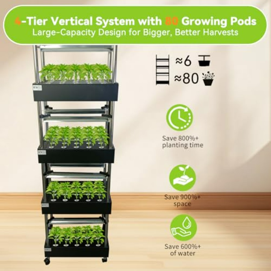 ระบบปลูกพืชไฮโดรโปนิกส์ในร่ม:  - Smart Garden System บทวิจารณ์และราคา